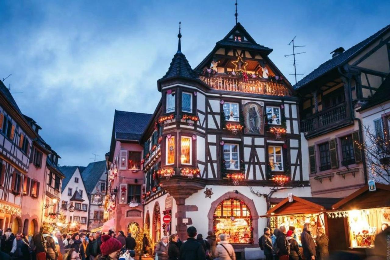 Au Bon Vieux Port Maison De Vacances Alsacienne A 10Mn De Ribeauville, Riquewihr Et Kaysersberg Sélestat Eksteriør billede