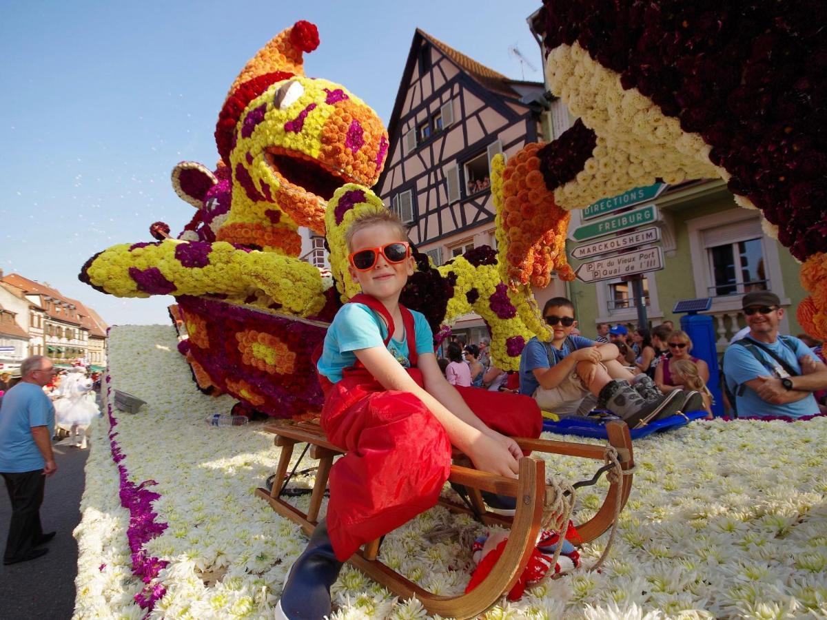 Au Bon Vieux Port Maison De Vacances Alsacienne A 10Mn De Ribeauville, Riquewihr Et Kaysersberg Sélestat Eksteriør billede